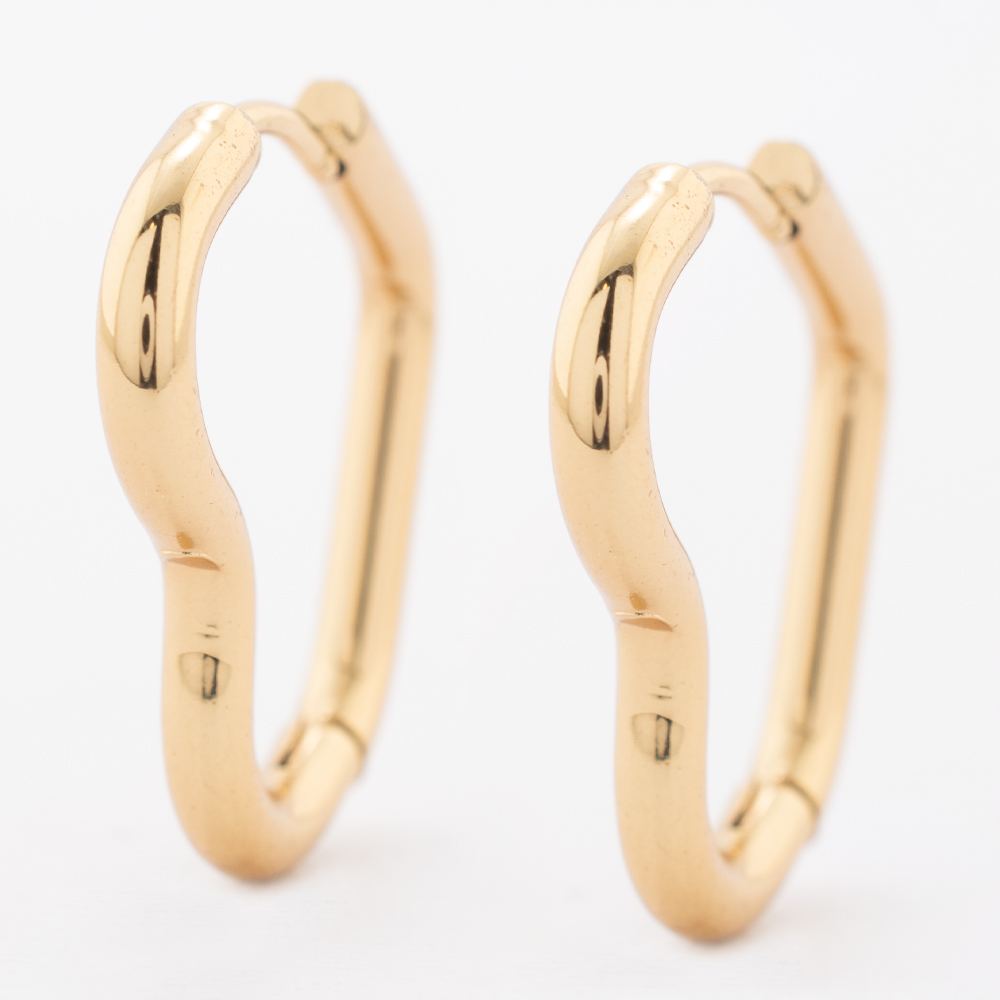 HUGGIE ACERO INOXIDABLE GOLDEN STEEL