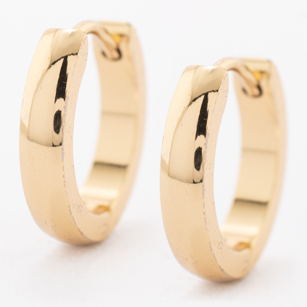 HUGGIE ACERO INOXIDABLE GOLDEN STEEL
