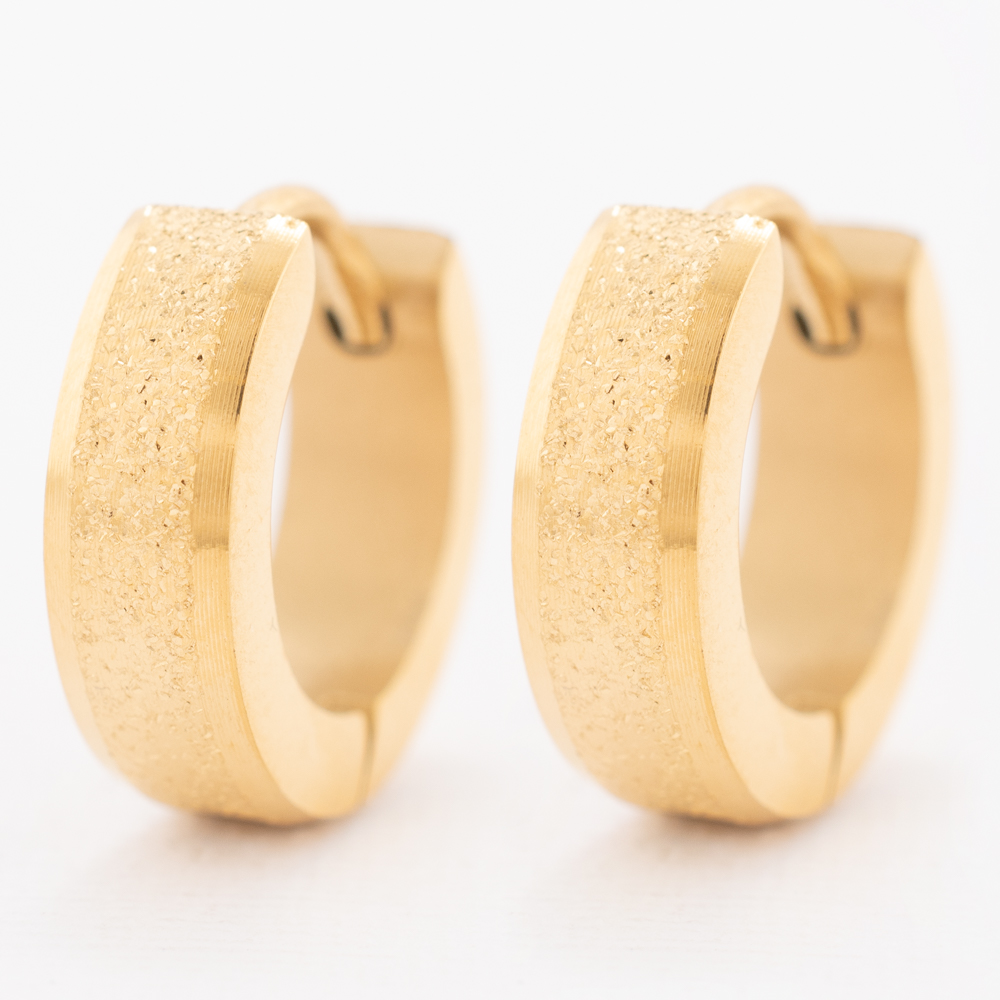 HUGGIE ACERO INOXIDABLE GOLDEN STEEL