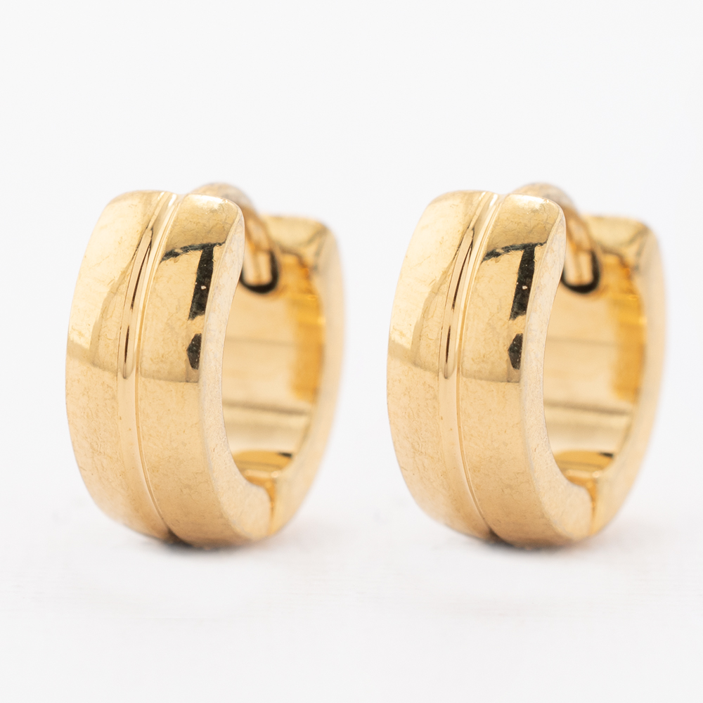 HUGGIE ACERO INOXIDABLE GOLDEN STEEL