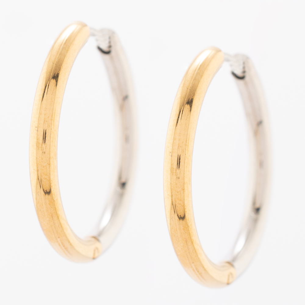 HUGGIE ACERO INOXIDABLE GOLDEN STEEL