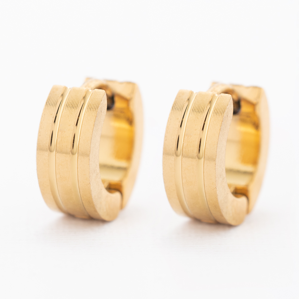 HUGGIE ACERO INOXIDABLE GOLDEN STEEL