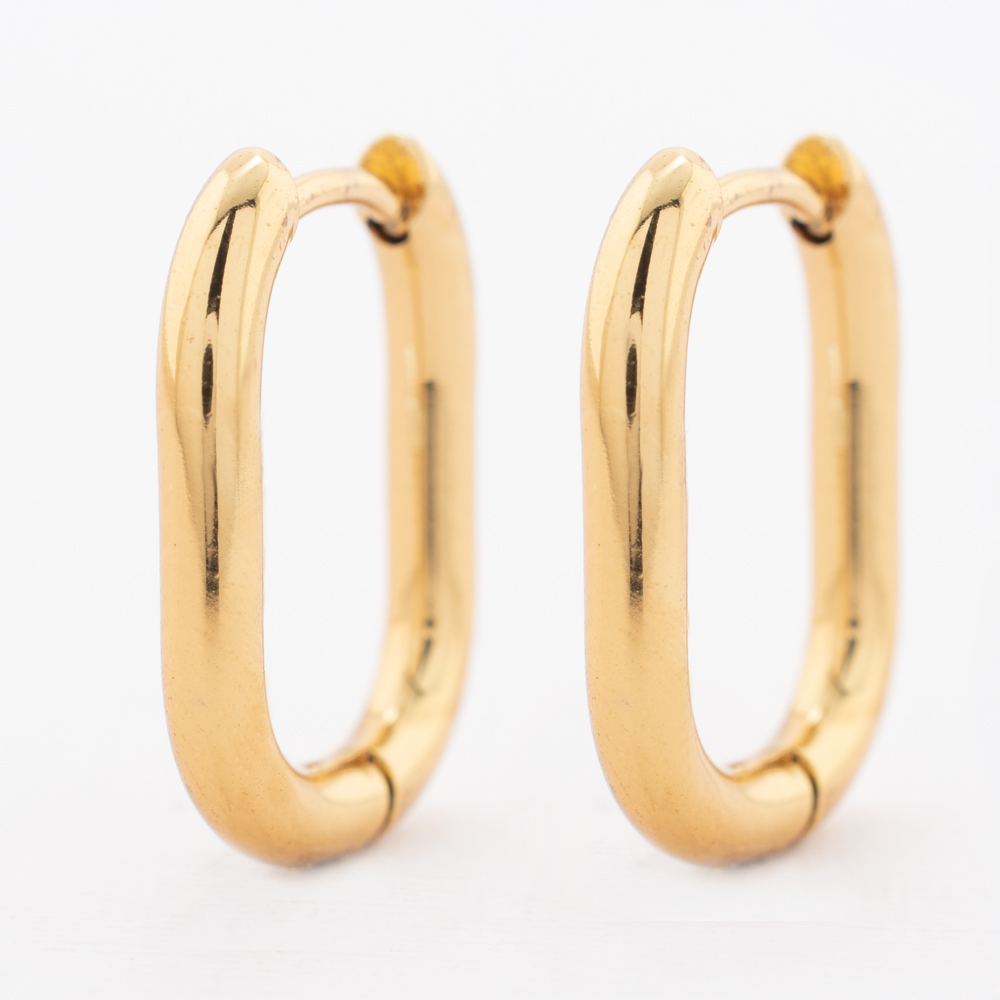 HUGGIE ACERO INOXIDABLE GOLDEN STEEL