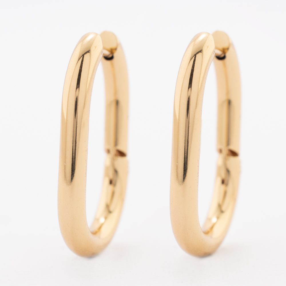 HUGGIE ACERO INOXIDABLE GOLDEN STEEL