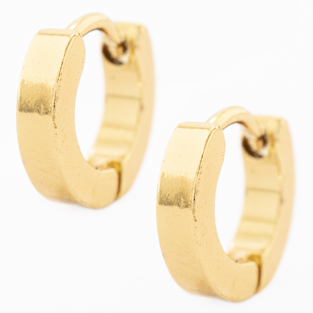 HUGGIE ACERO INOXIDABLE GOLDEN STEEL