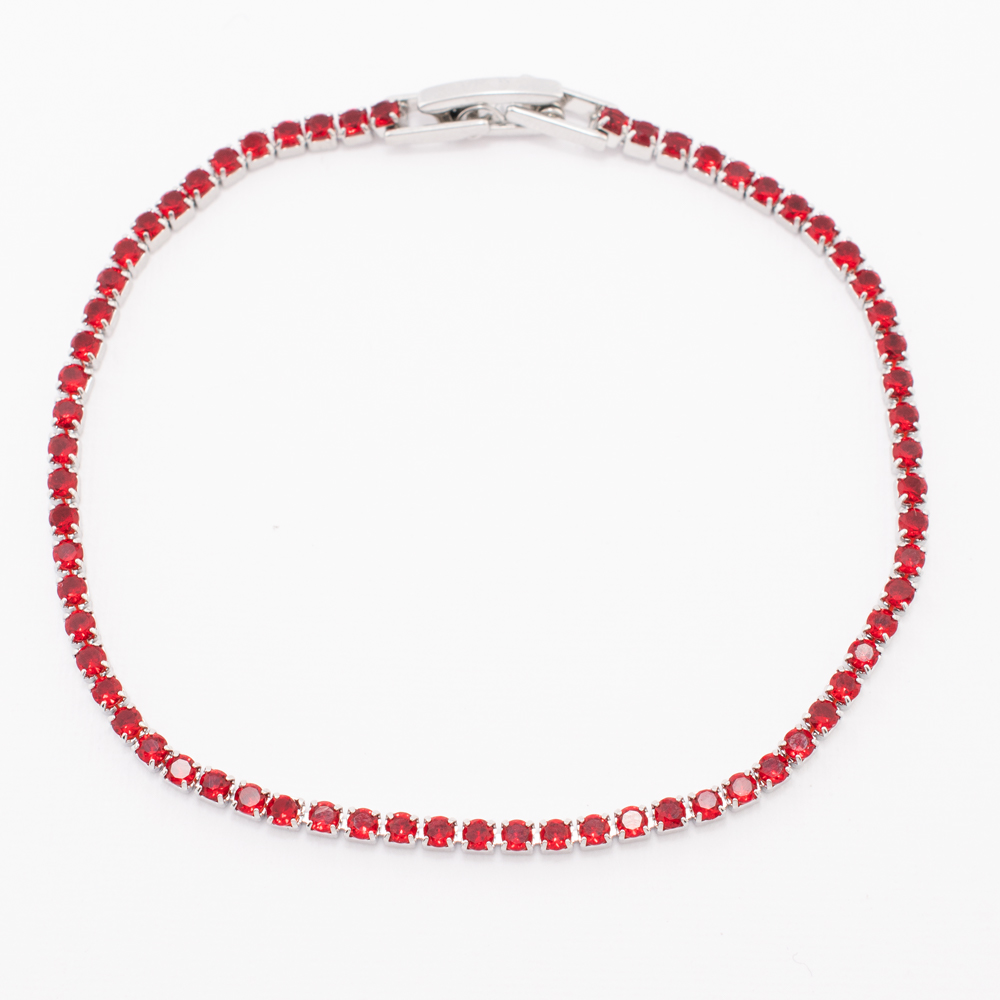 PULSERA RODIO CRYSTIME