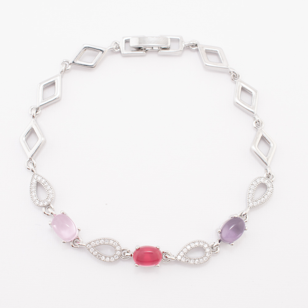 PULSERA CHAPA CRYSTIME