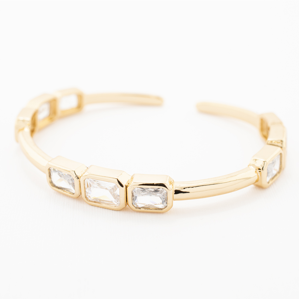 BRAZALETE CHAPA CRYSTIME