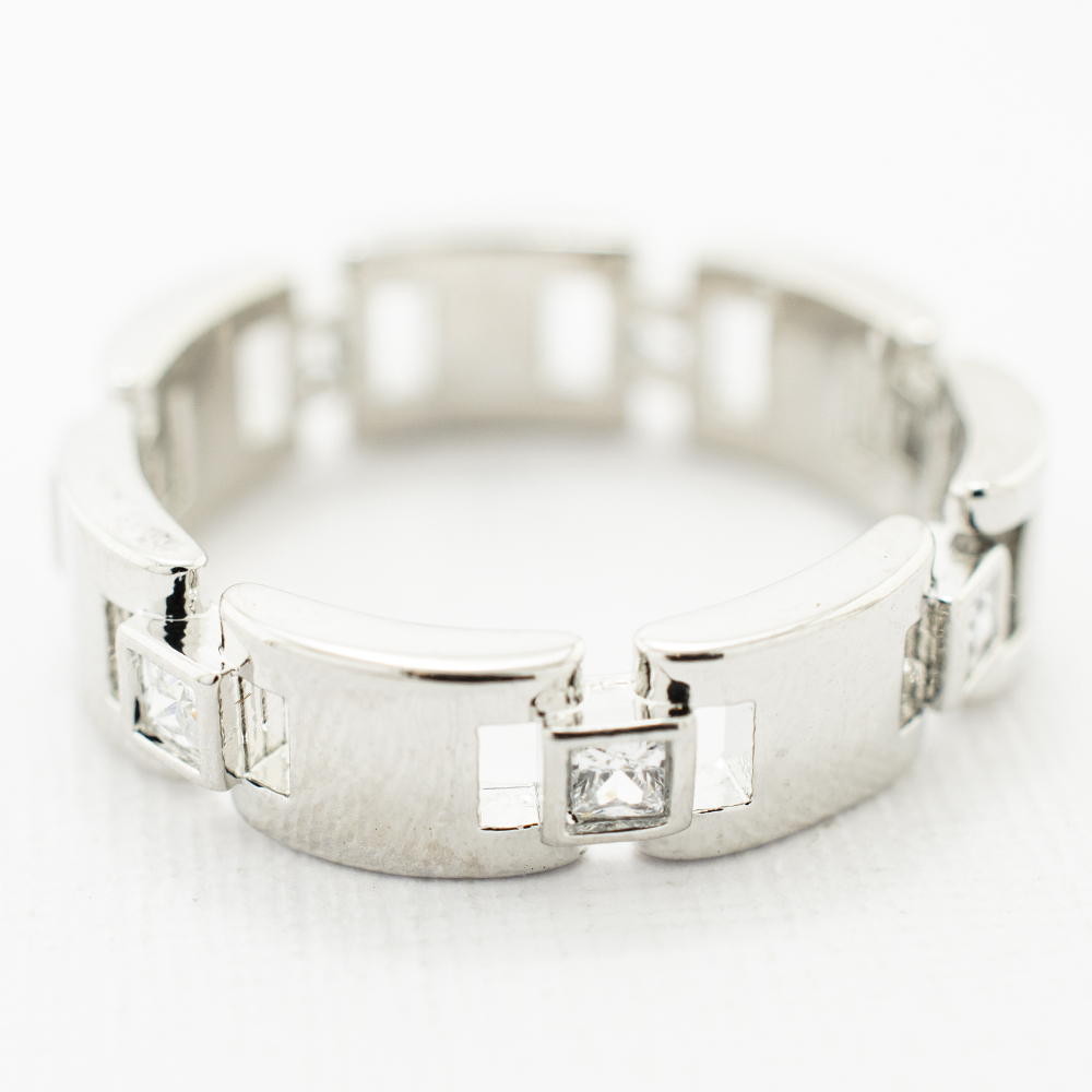 ANILLO  RODIO GOLDEN ROD