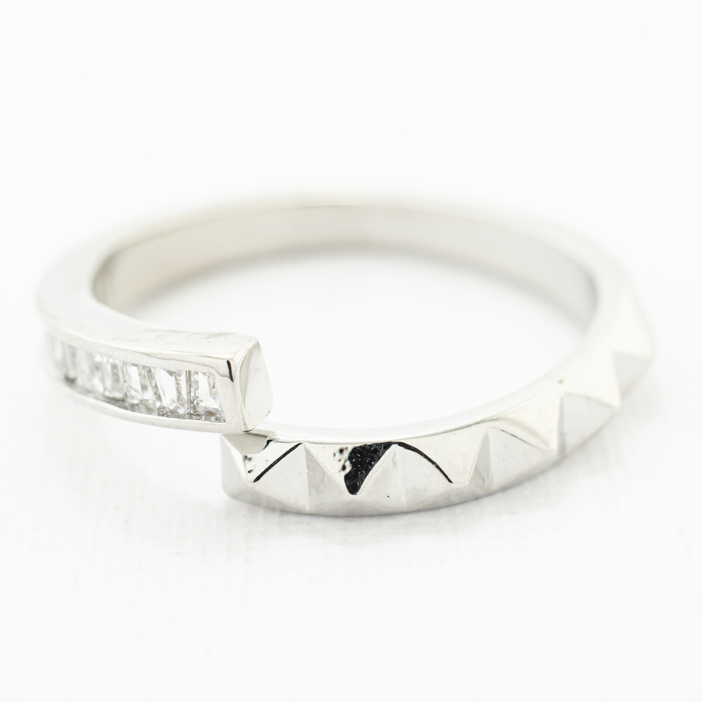 ANILLO  RODIO GOLDEN ROD