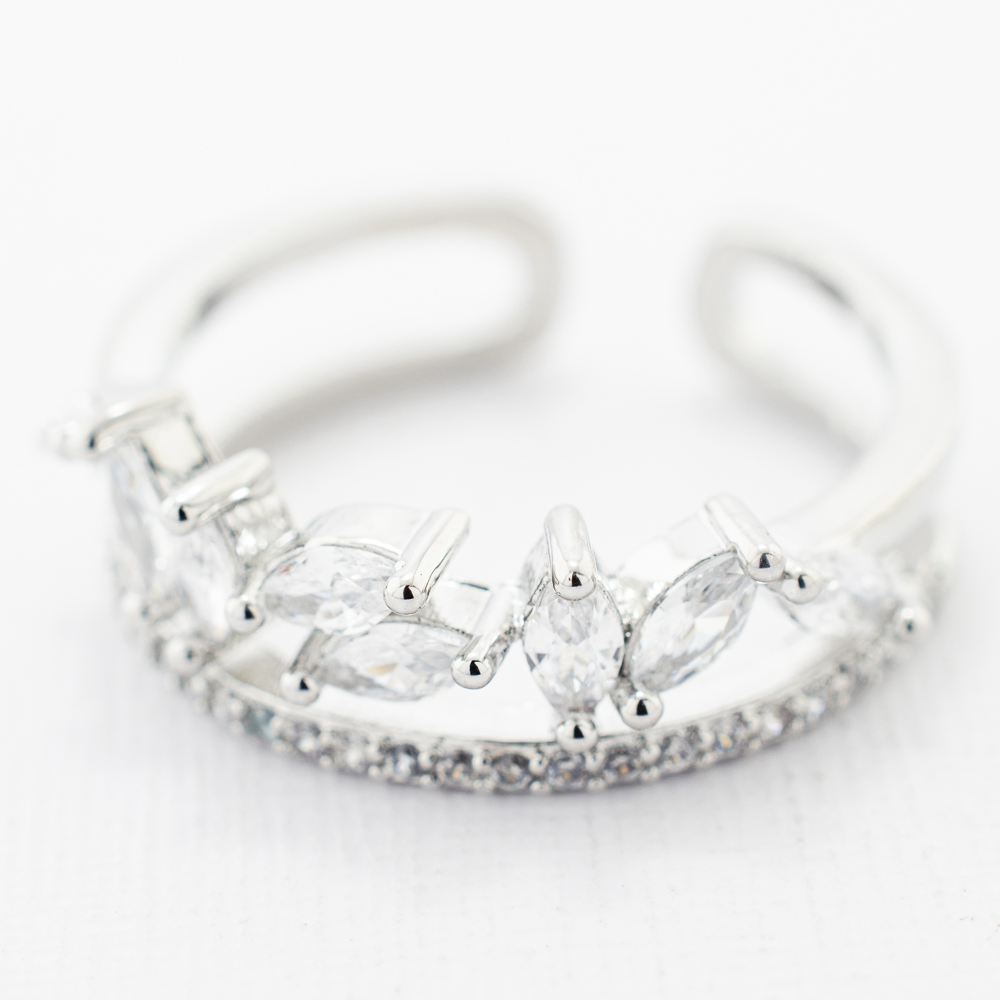 ANILLO  RODIO GOLDEN ROD