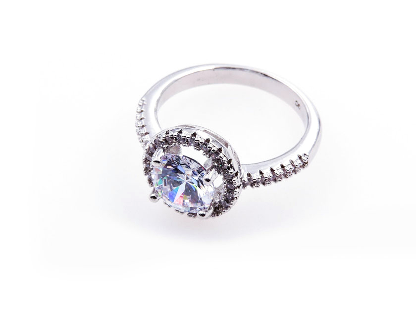 ANILLO  RODIO GOLDEN ROD