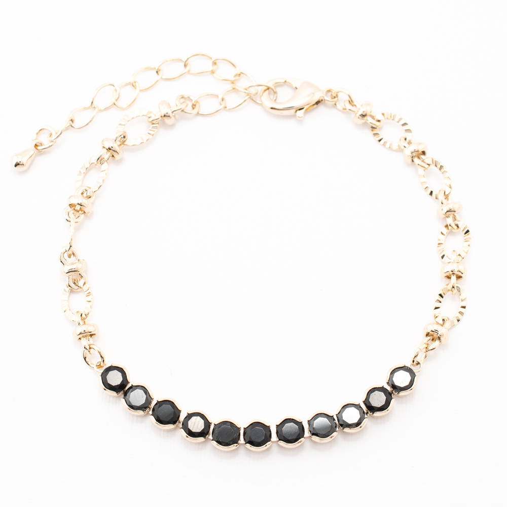 PULSERA CHAPA CRYSTIME