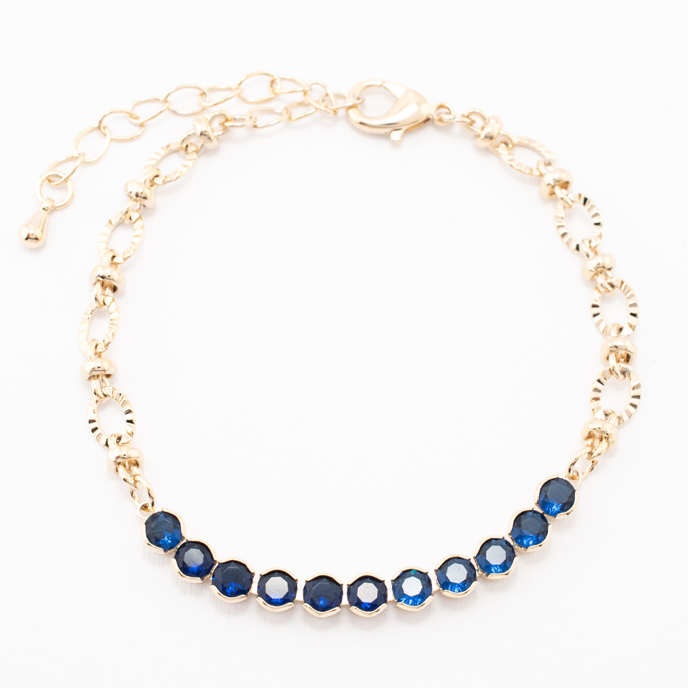 PULSERA CHAPA CRYSTIME