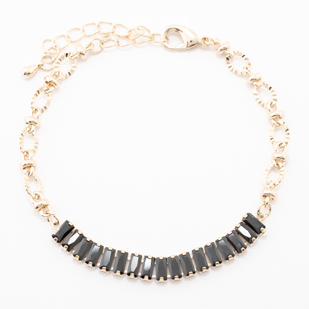 PULSERA CHAPA CRYSTIME