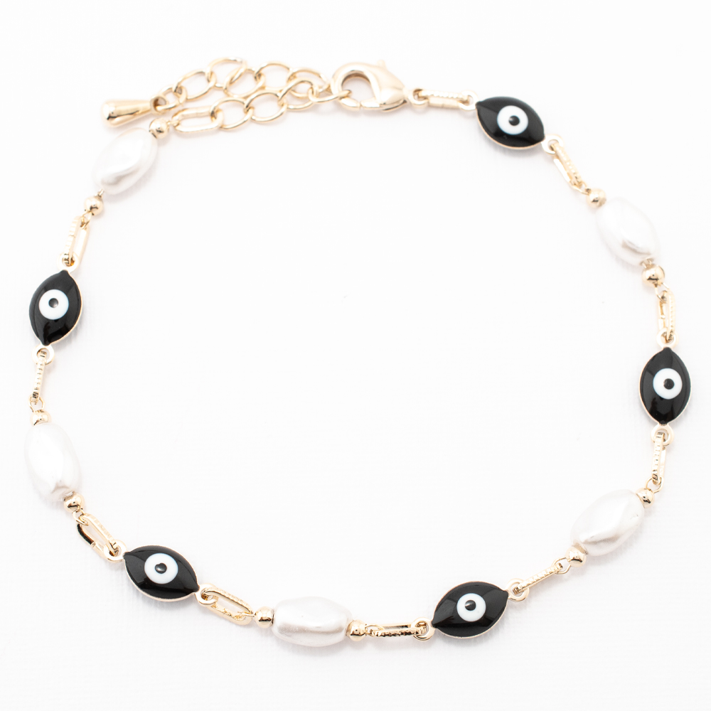 PULSERA CHAPA PEARLTIME