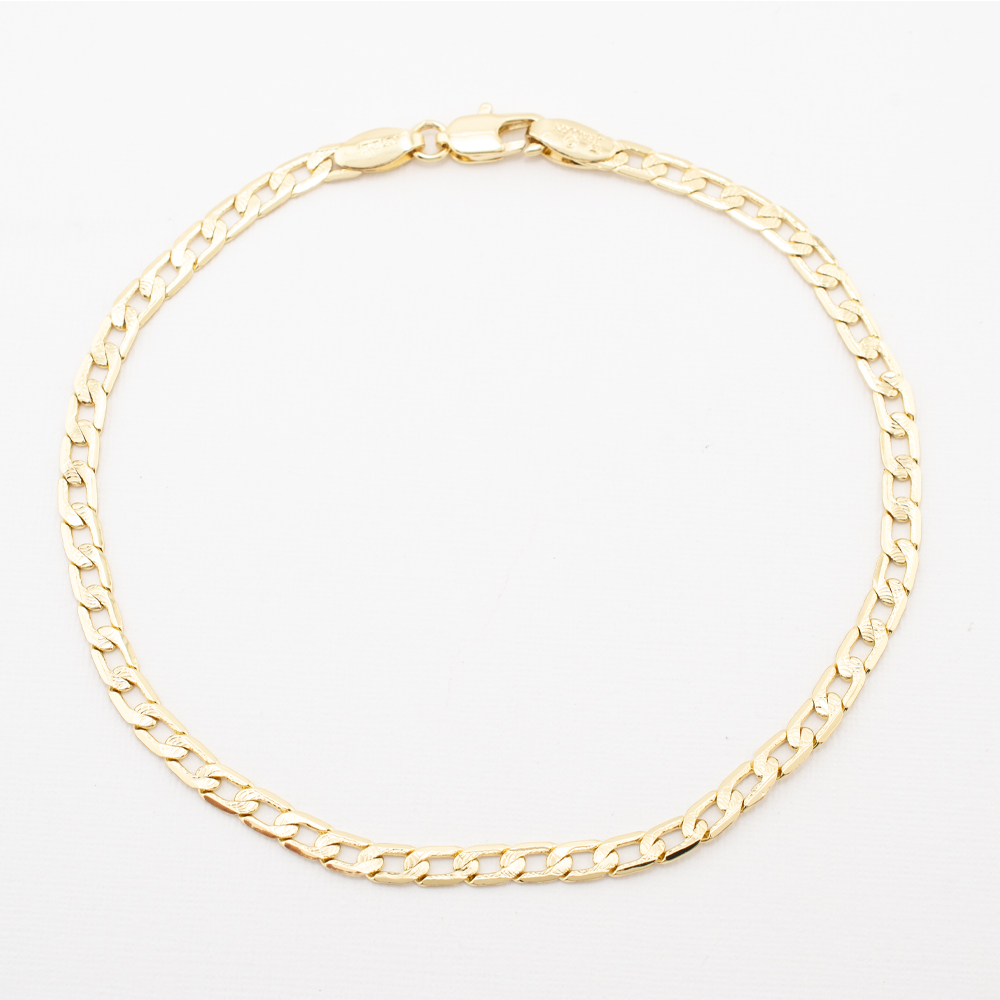 PULSERA CHAPA GOLDEN CASTING