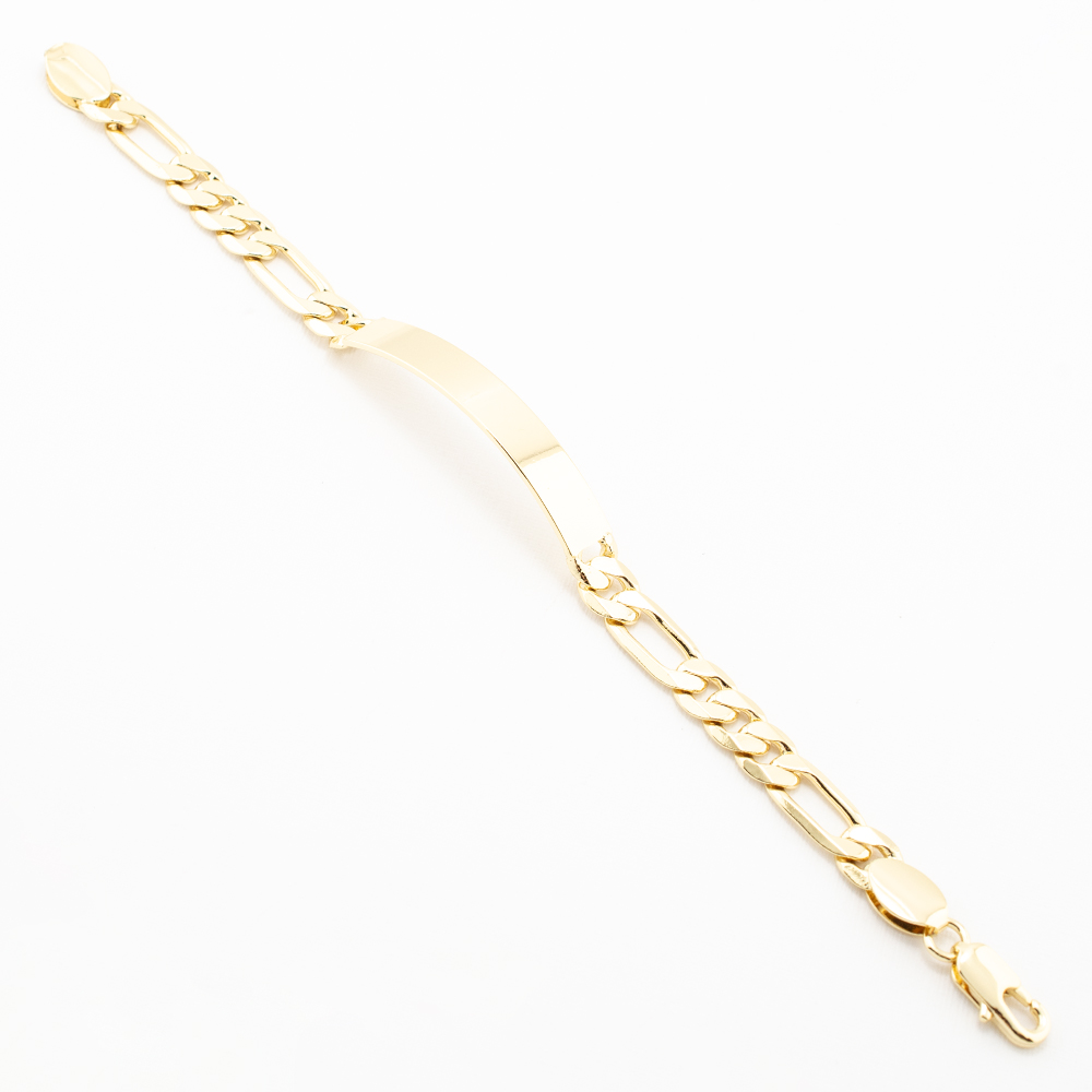 PULSERA CHAPA GOLDEN CASTING
