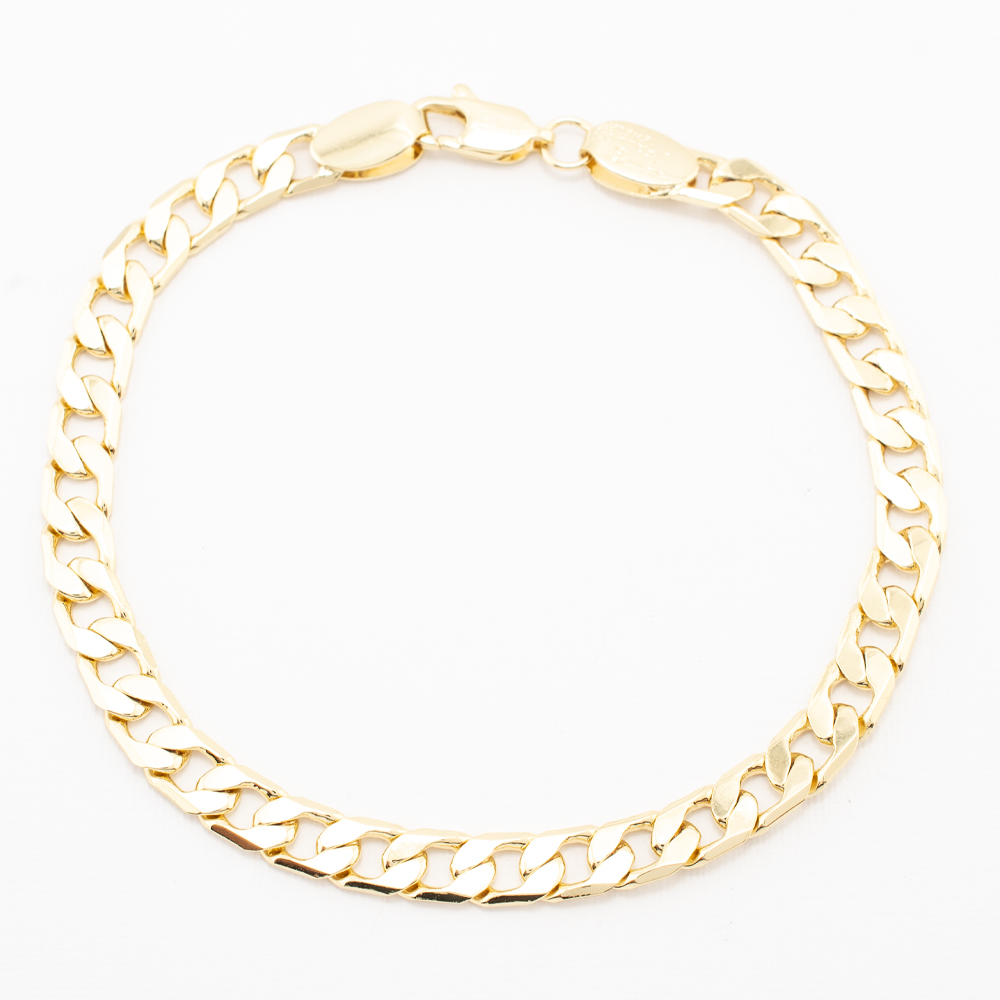 PULSERA CHAPA GOLDEN CASTING