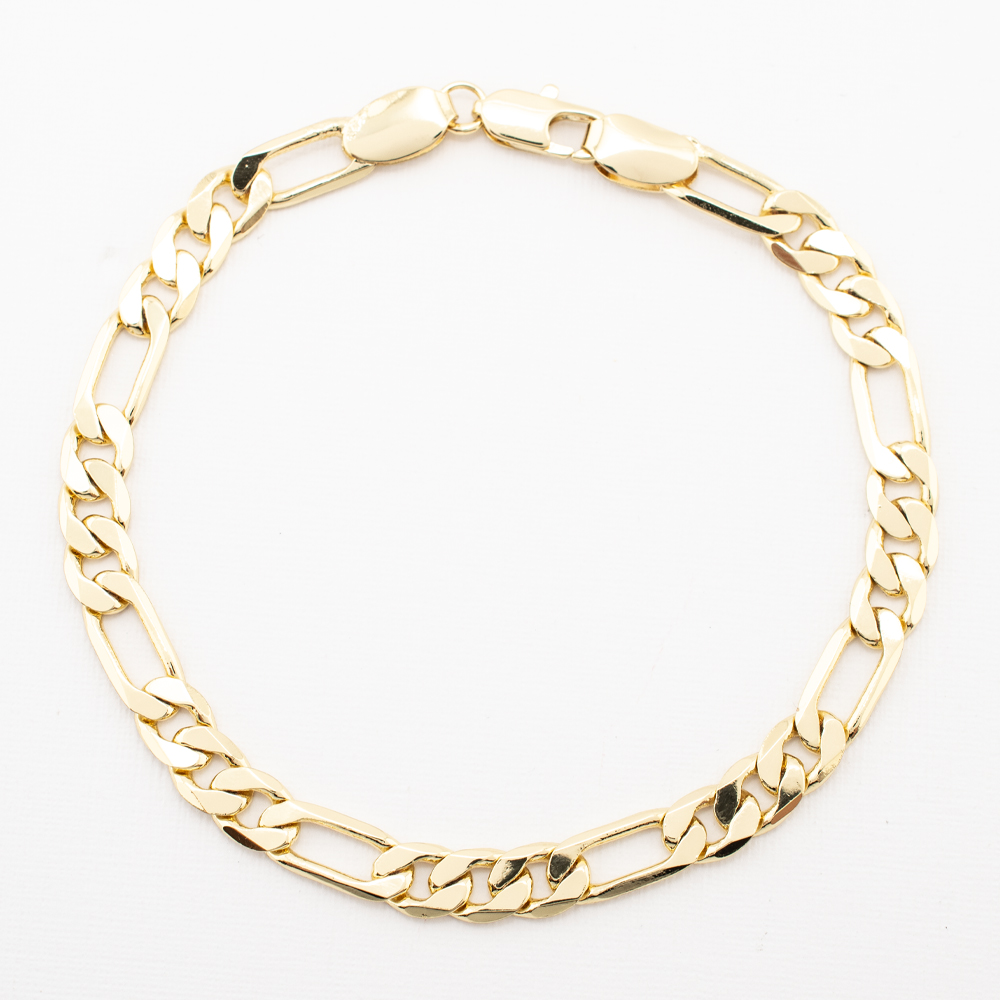 PULSERA CHAPA GOLDEN CASTING