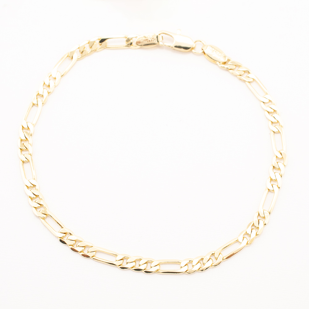 PULSERA CHAPA GOLDEN CASTING