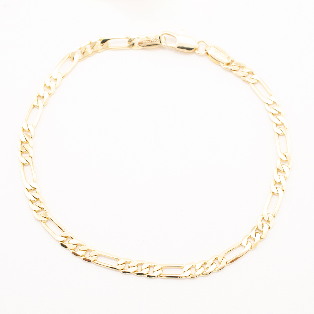 PULSERA CHAPA GOLDEN CASTING