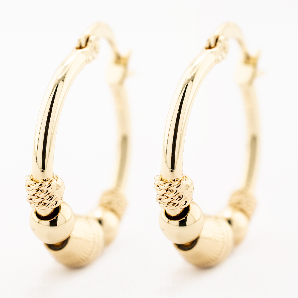 ARRACADA CHAPA GOLDEN CASTING