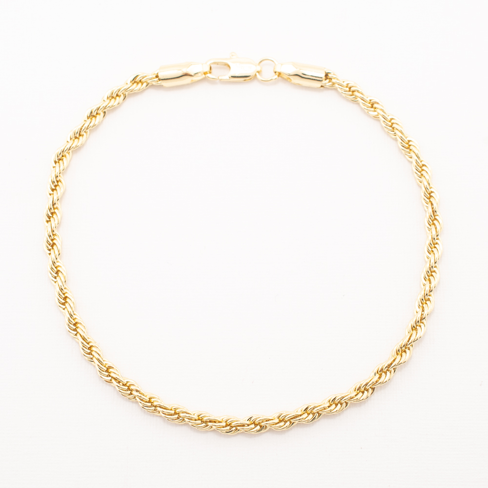 PULSERA CHAPA GOLDEN CASTING