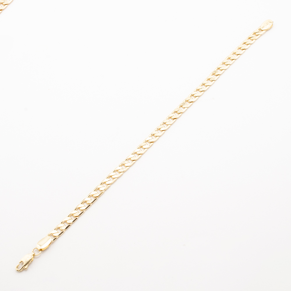 PULSERA CHAPA GOLDEN CASTING