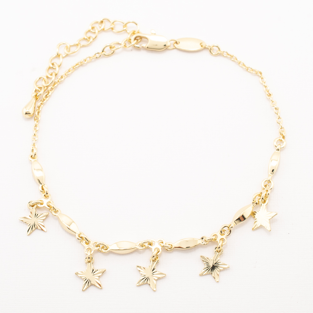 PULSERA CHAPA GOLDEN CASTING