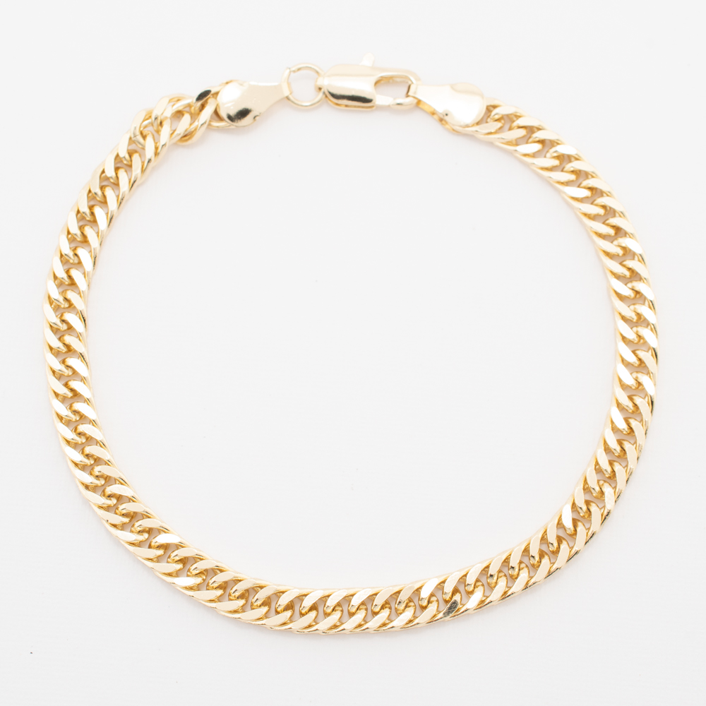 PULSERA CHAPA GOLDEN CASTING
