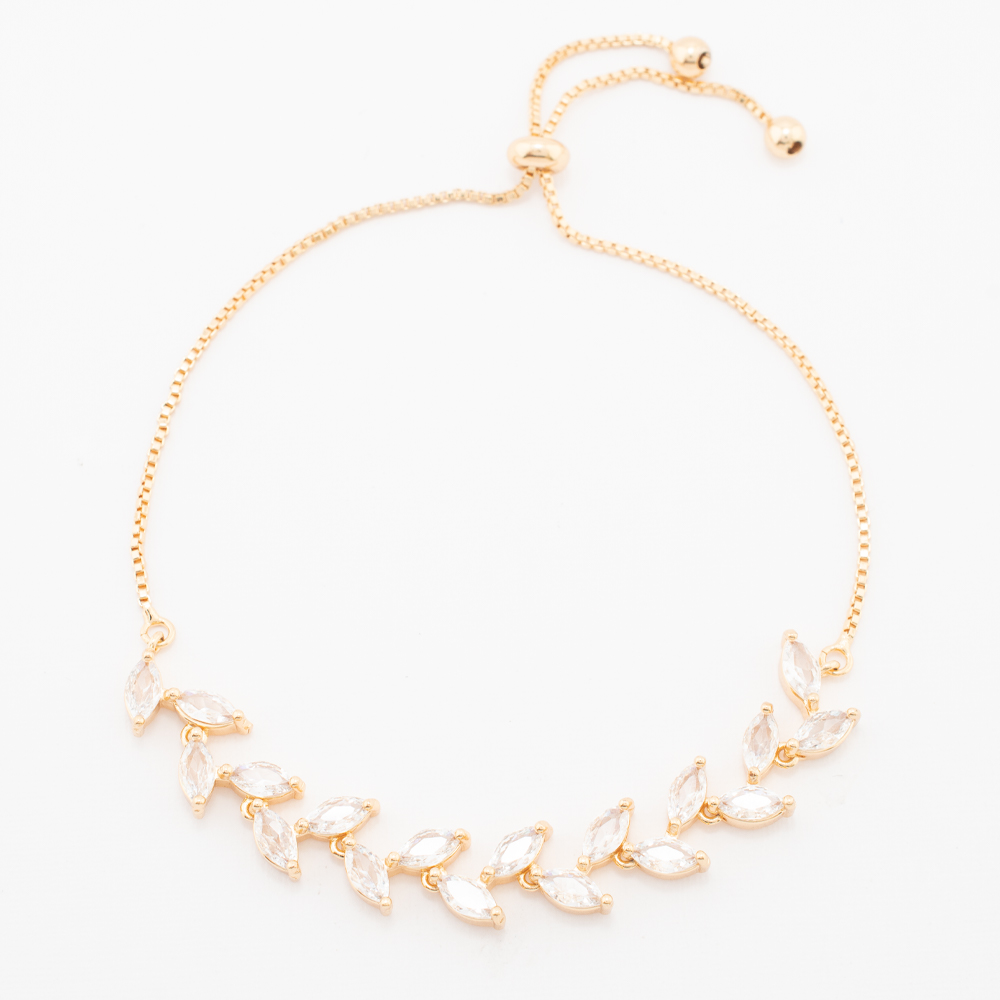 PULSERA CHAPA CRYSTIME