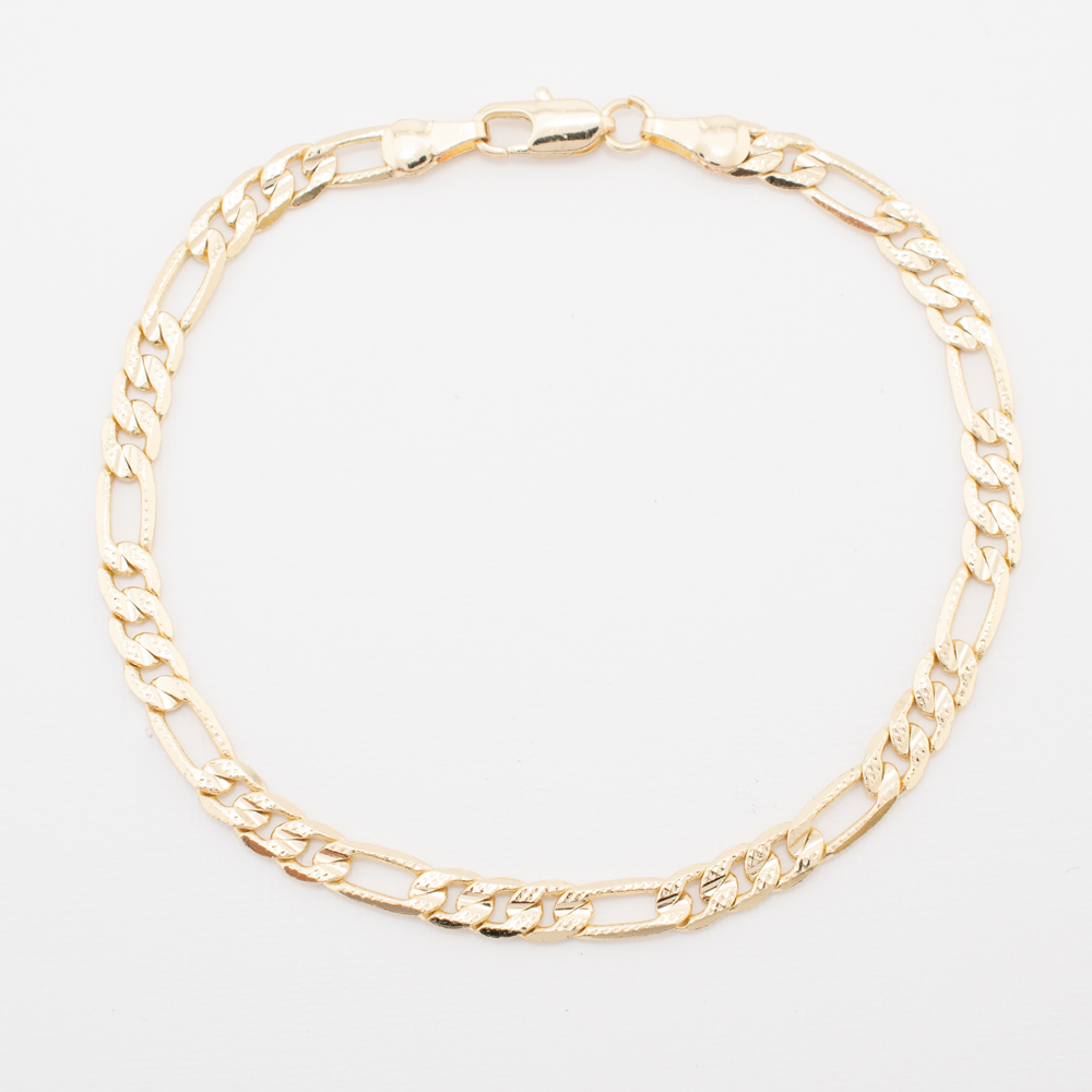 PULSERA CHAPA GOLDEN CASTING