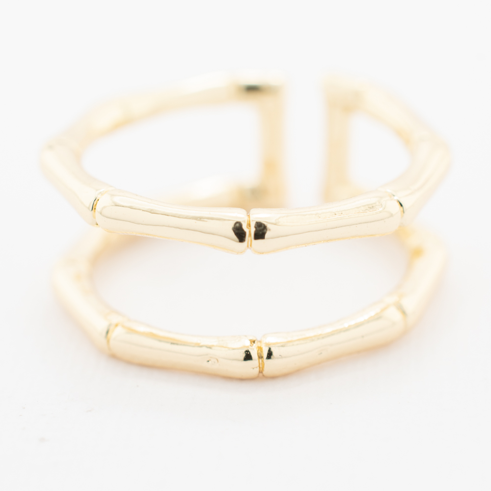 ANILLO  CHAPA GOLDEN CASTING