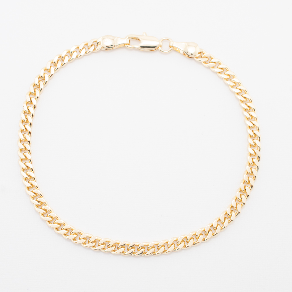 PULSERA CHAPA GOLDEN CASTING