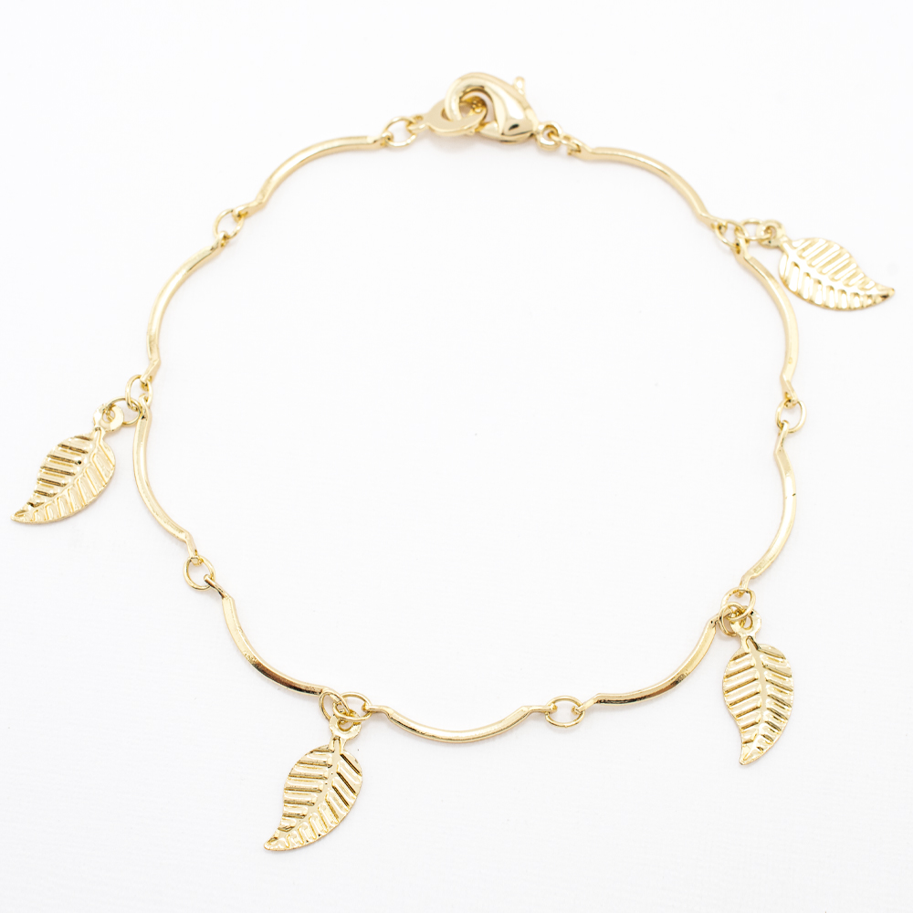 PULSERA CHAPA GOLDEN CASTING
