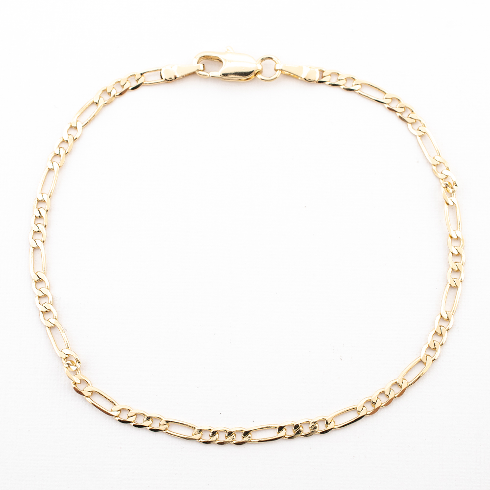PULSERA CHAPA GOLDEN CASTING