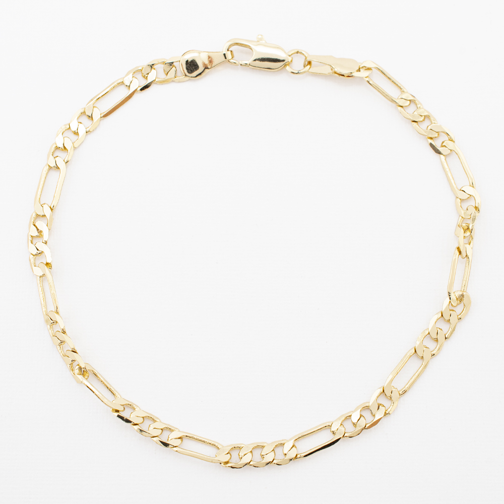 PULSERA CHAPA GOLDEN CASTING