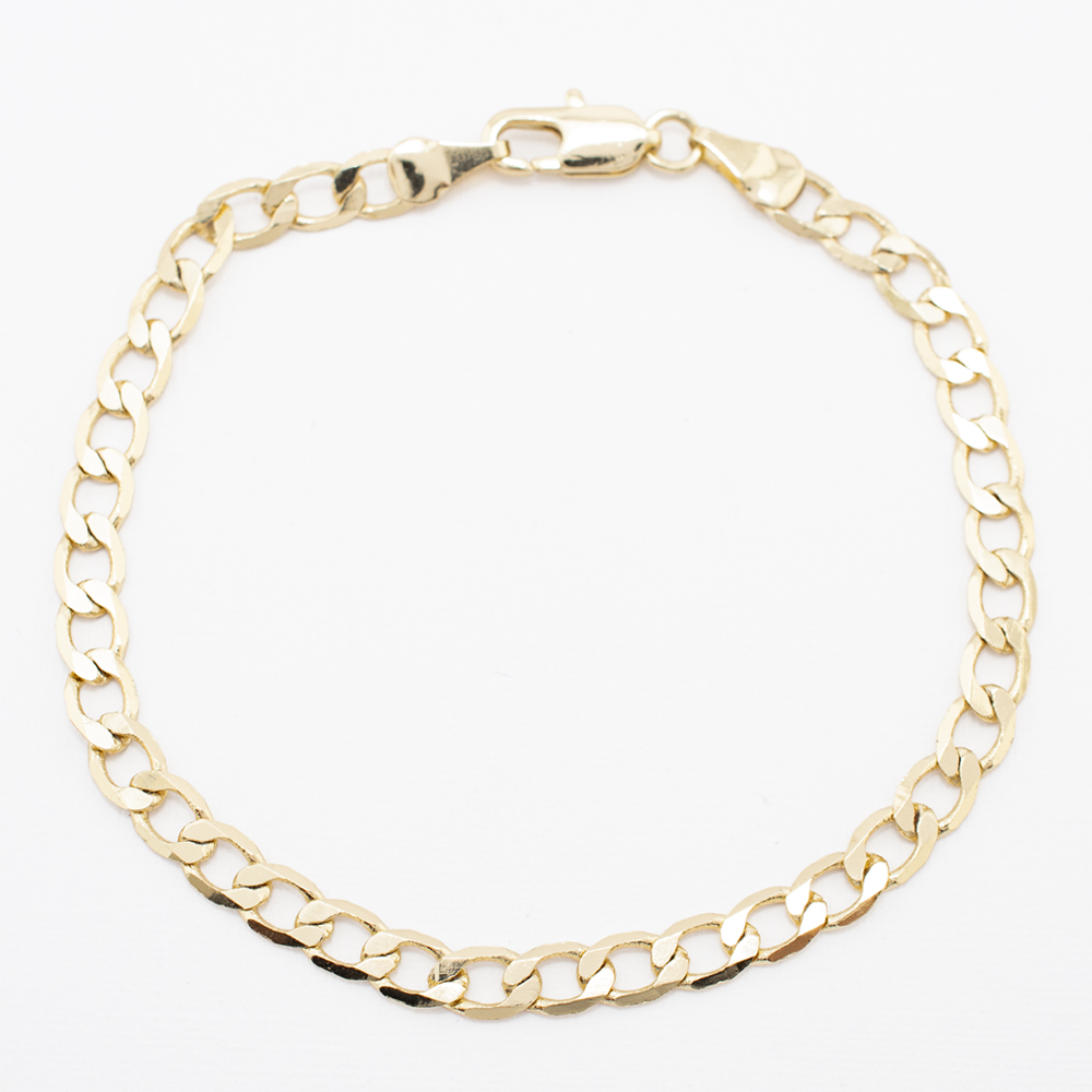 PULSERA CHAPA GOLDEN CASTING