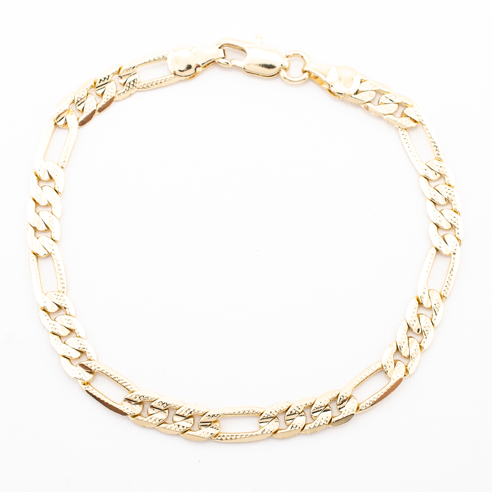 PULSERA CHAPA GOLDEN CASTING