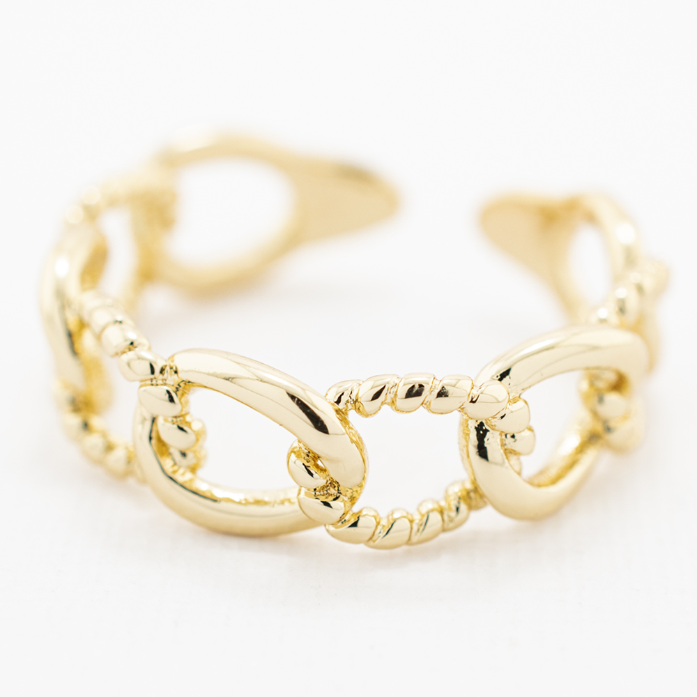 ANILLO  CHAPA GOLDEN CASTING