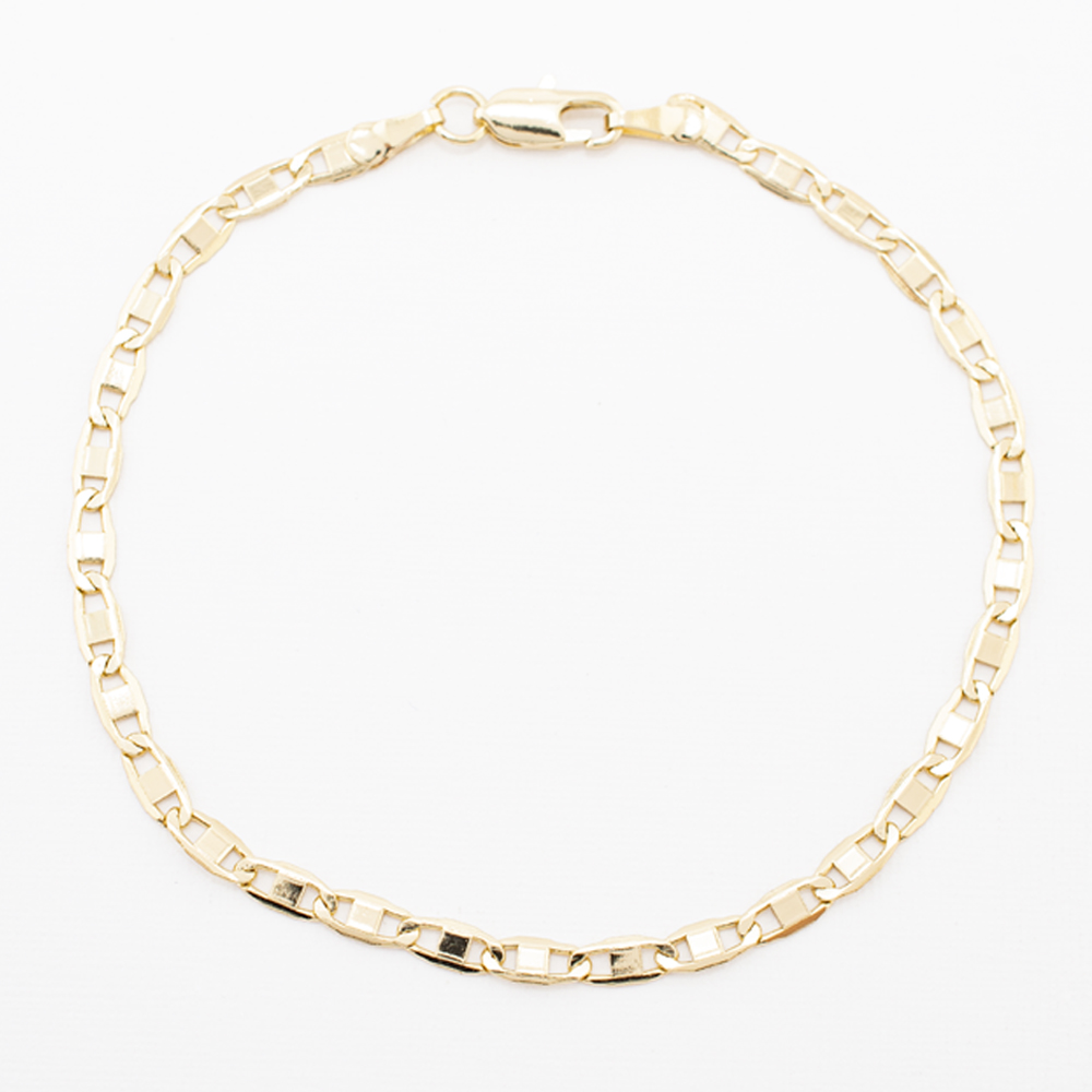 PULSERA CHAPA GOLDEN CASTING