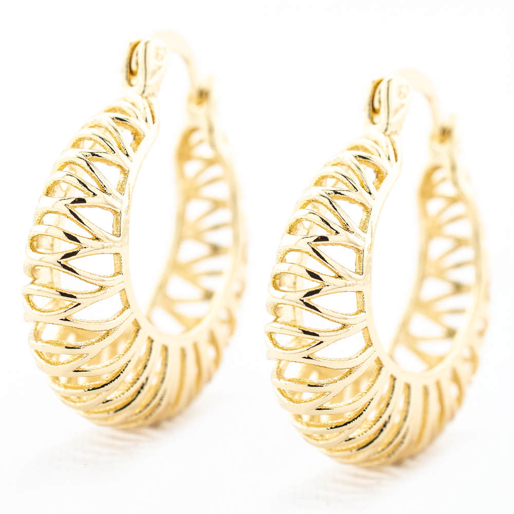 ARRACADA CHAPA GOLDEN CASTING