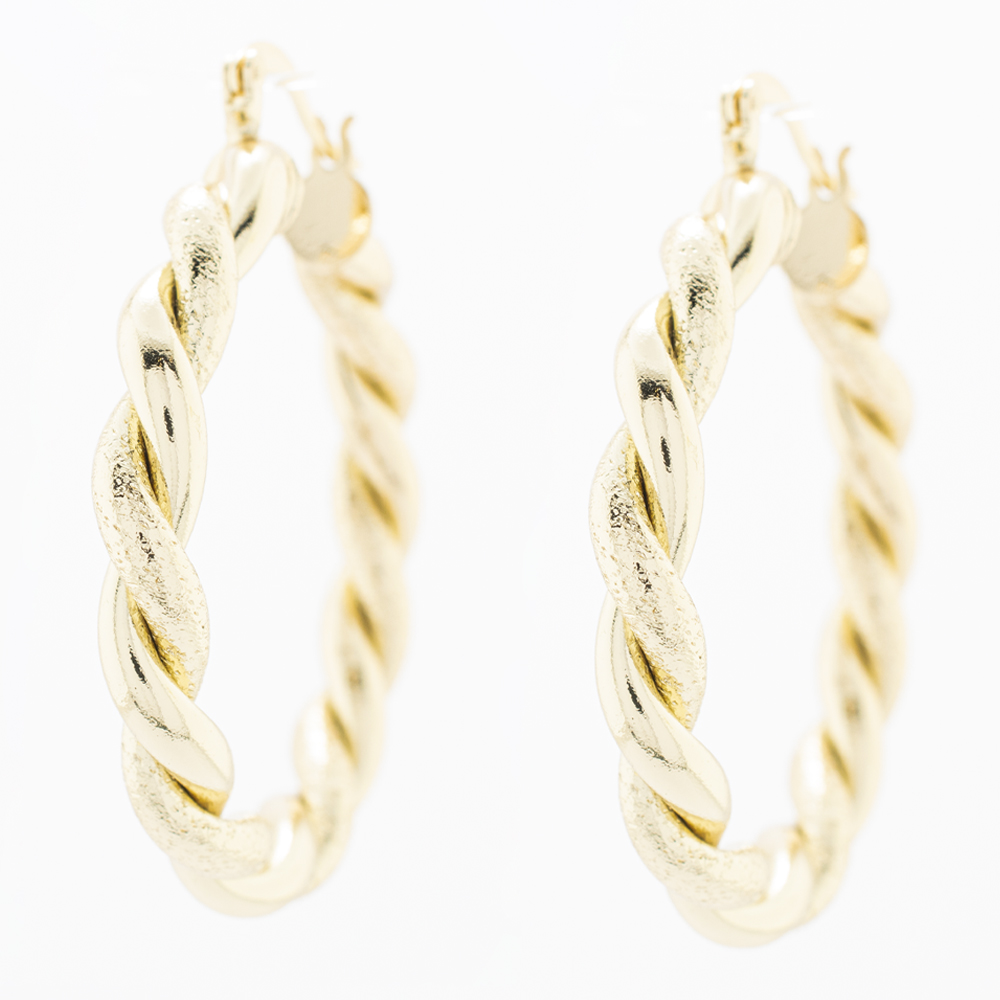 ARRACADA CHAPA GOLDEN CASTING