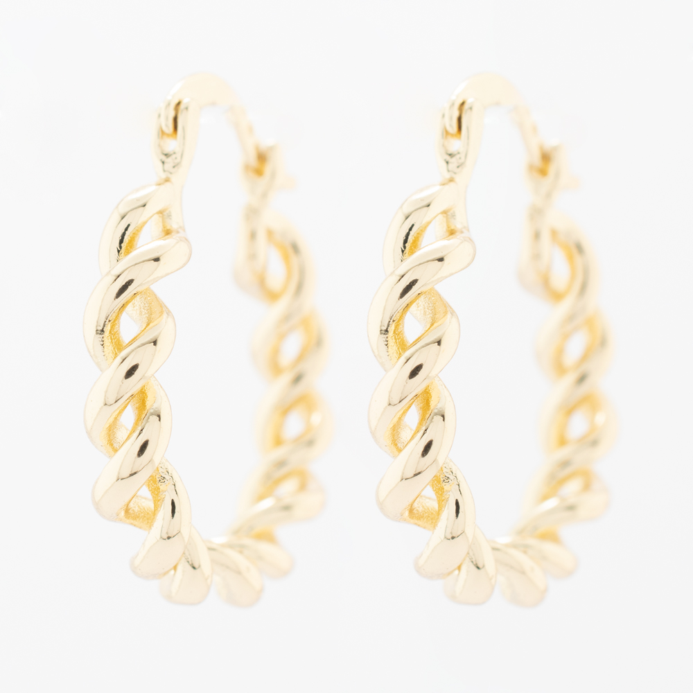 ARRACADA CHAPA GOLDEN CASTING