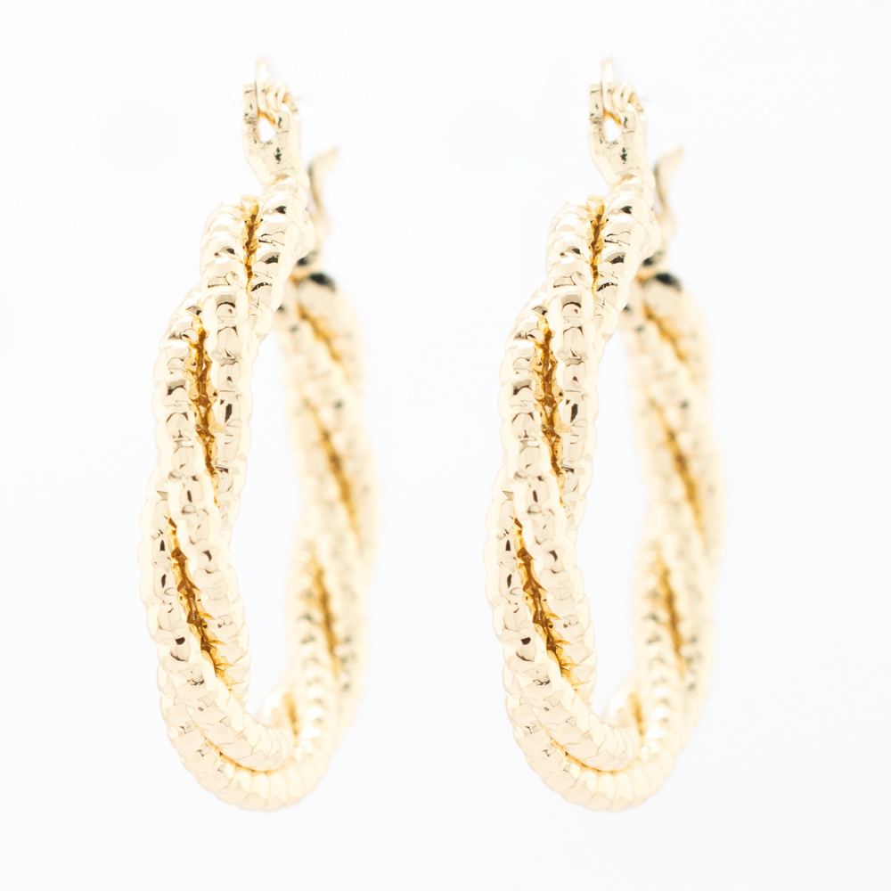 ARRACADA CHAPA GOLDEN CASTING
