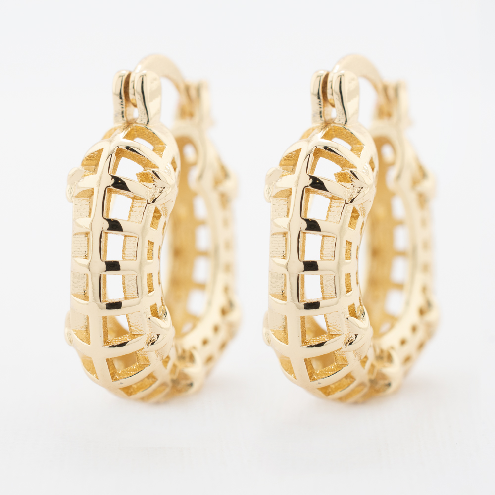 ARRACADA CHAPA GOLDEN CASTING