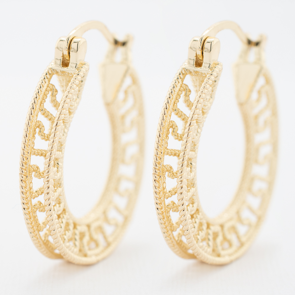ARRACADA CHAPA GOLDEN CASTING