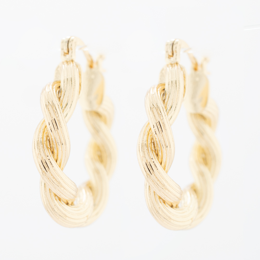 ARRACADA CHAPA GOLDEN CASTING