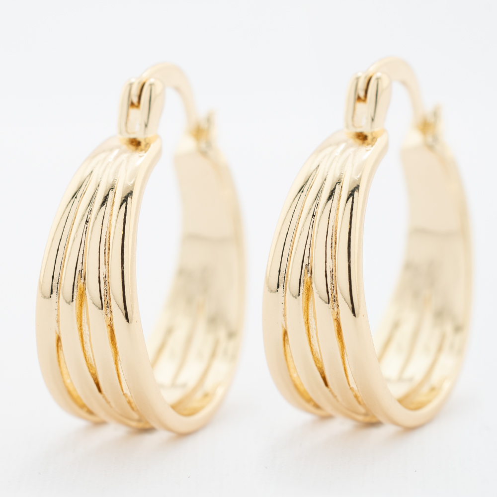 ARRACADA CHAPA GOLDEN CASTING